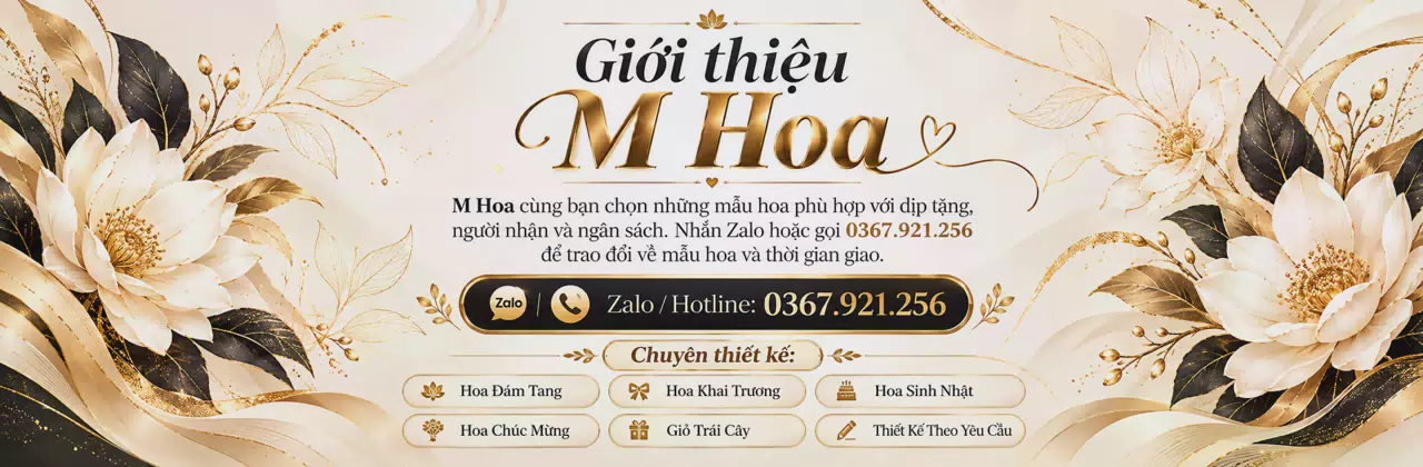 Ảnh bìa Shop hoa tươi Xã Tam Sơn Phú Thọ - Đồng hành cùng những dịp đặc biệt